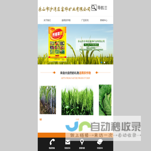 乐山市沙湾区富烨矿业有限公司