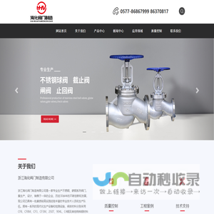 浙江海化阀门制造有限公司-球阀,截止阀,放料阀,止回阀,过滤器,闸阀,法兰